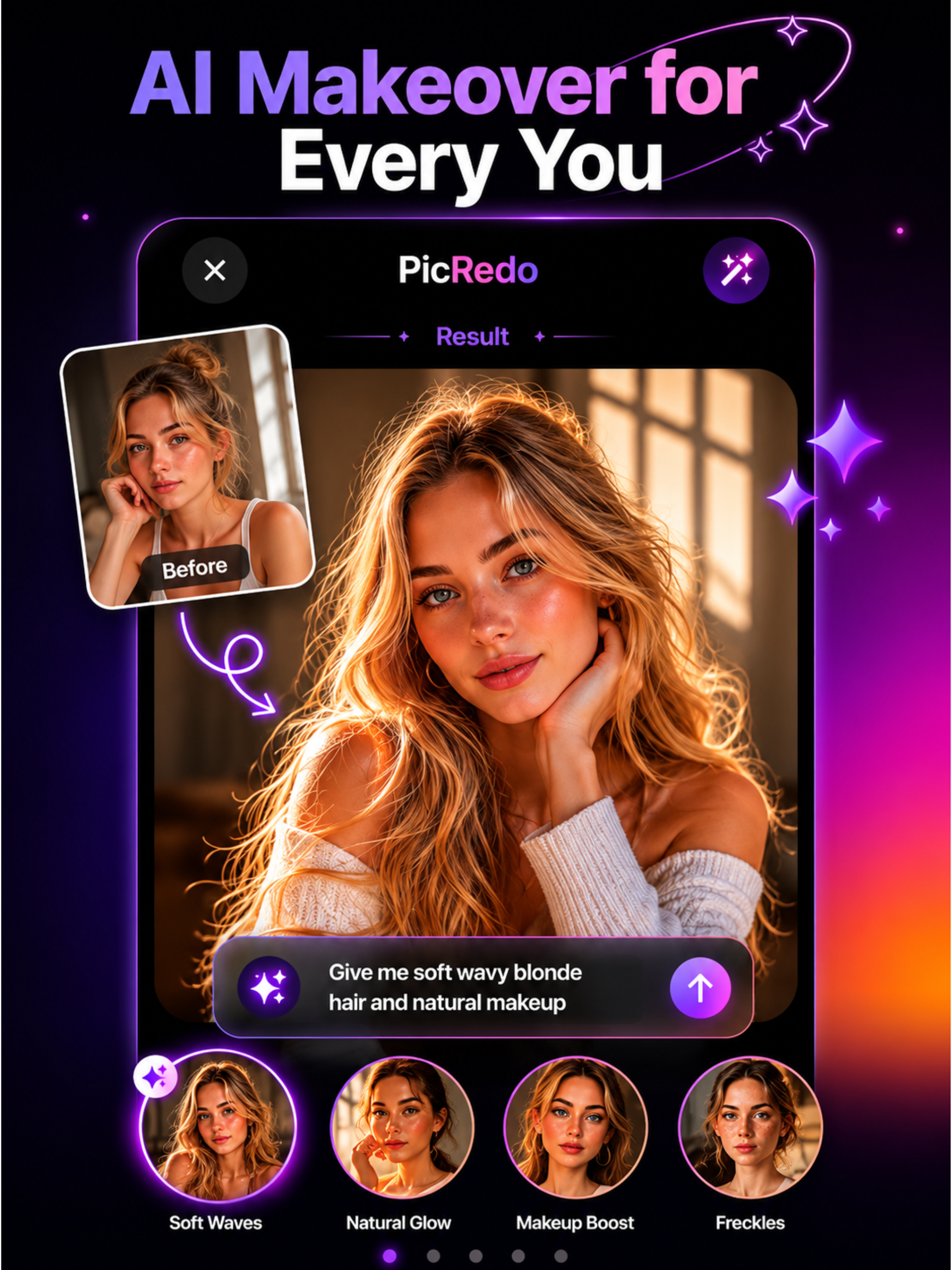 PicRedo:AI Photos & Edits