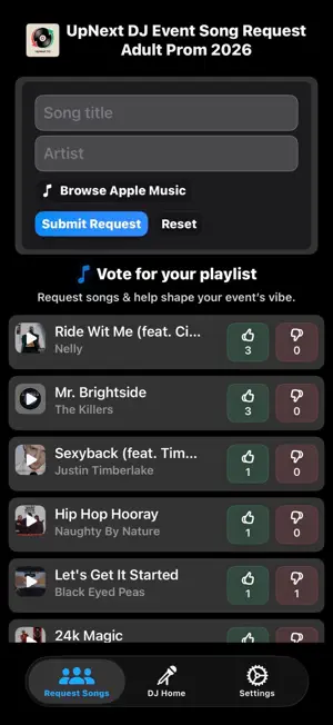 UpNext DJ screenshot 1
