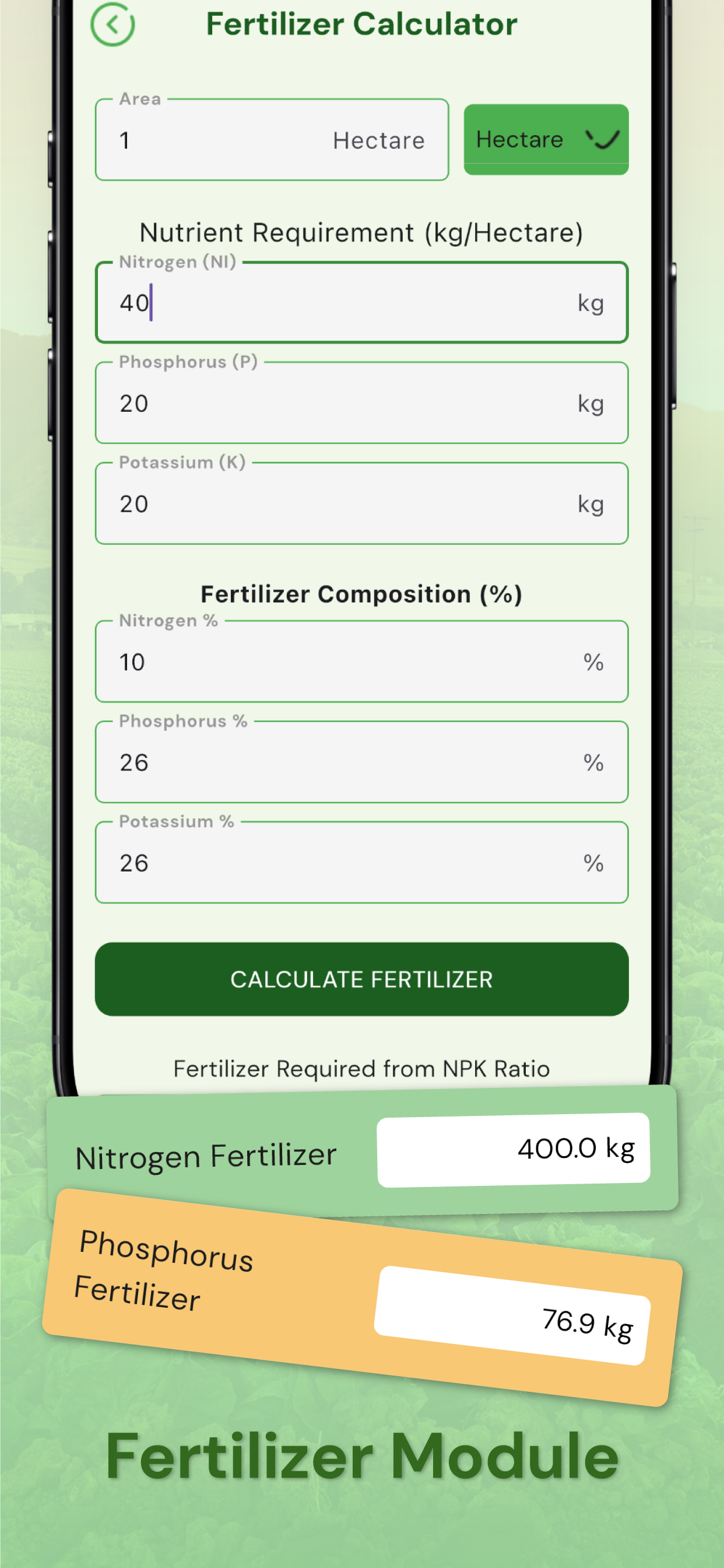 Moro AgriExpert Farm Calc