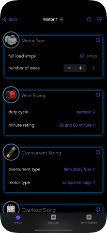 E-Calc Journeyman 2024 iPhone screenshot