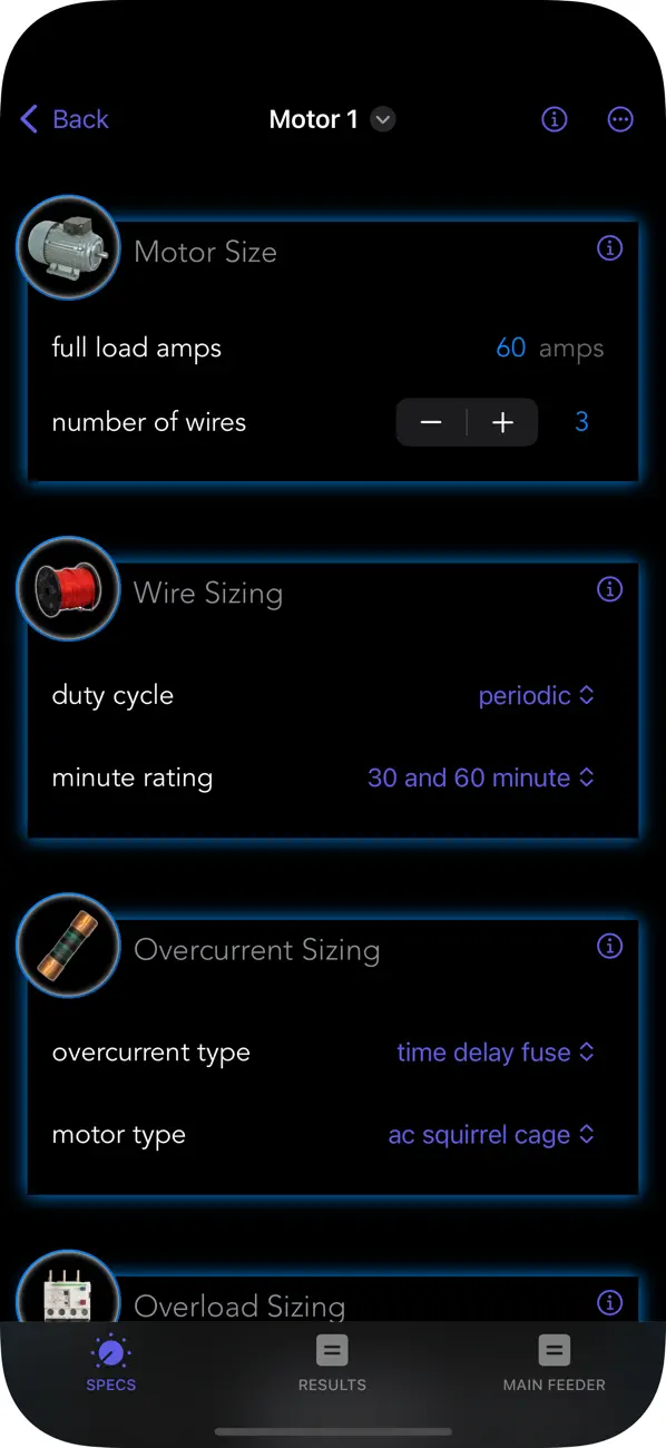 Screenshot #3 pour E-Calc Journeyman 2024