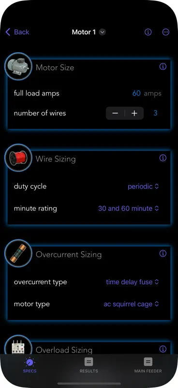 E-Calc Journeyman 2024 screenshot 3 of 8