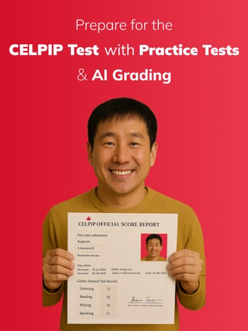 CELPIP Prep : Practice Test iPad screenshot