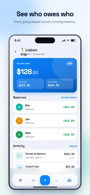 Monesto: Split Bills & Budget screenshot 3