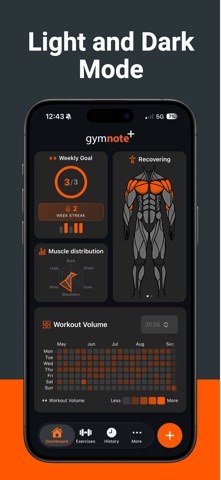 Gym Note Plus: Workout Tracker Screenshot 9 of 9