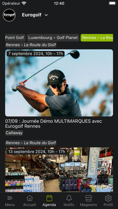 Eurogolf Screenshot