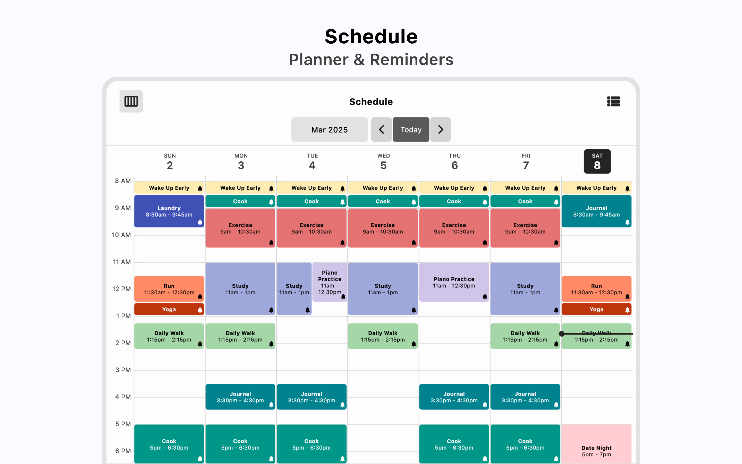HelloHabit - Daily Planner