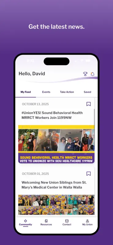SEIU Healthcare 1199NW screenshot 1 of 8