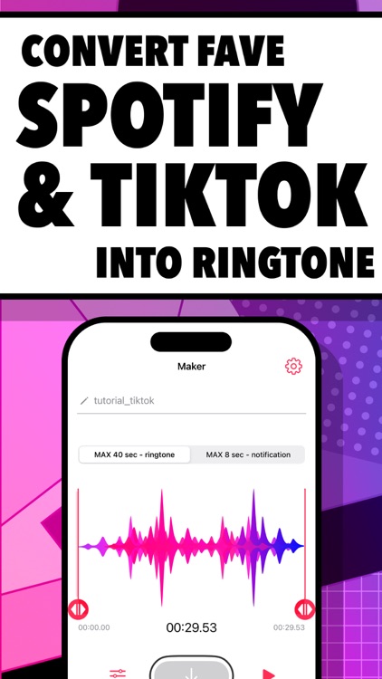 RINGTONES for iPhone (MAKER) screenshot-6