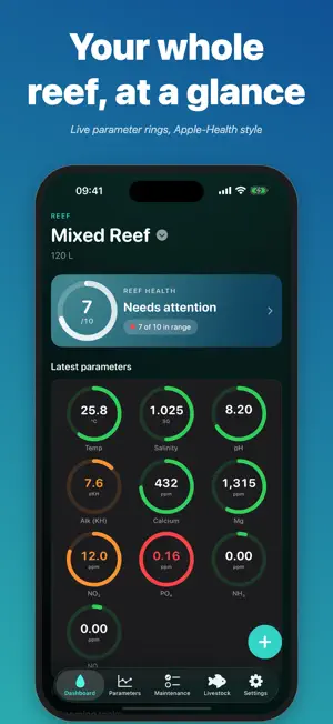 Reeflo: Reef Aquarium Tracker screenshot 2