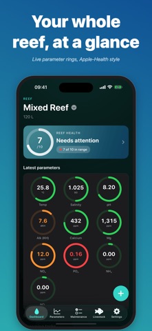 Reeflo: Reef Aquarium Tracker Screenshot 2 of 6
