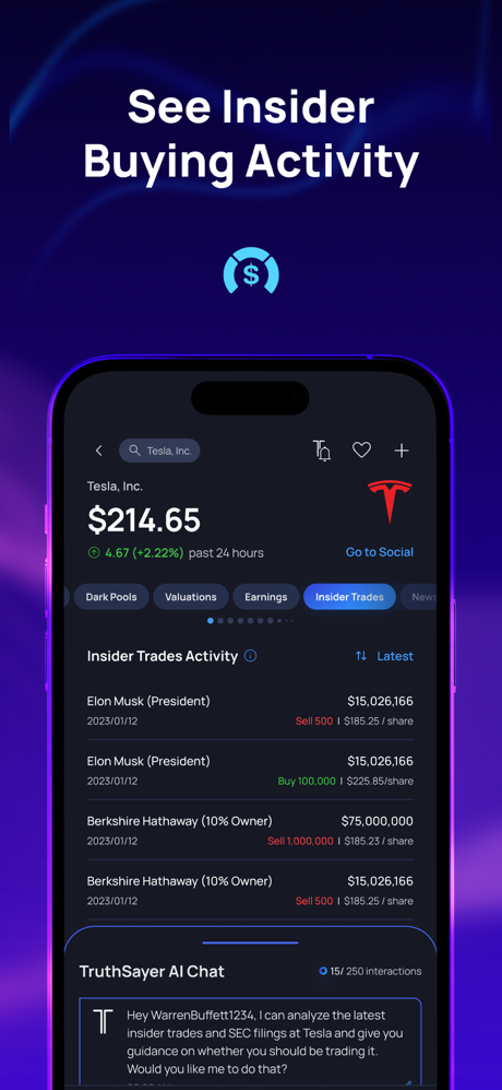 Truthsayer: AI Stock Signals screenshot 5