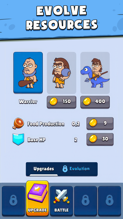 Warriors Evolution：CaveMan Age Screenshot
