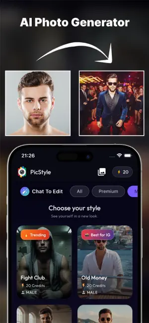 PicStyle Photo AI screenshot 1