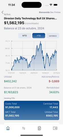 Capital Advisors APP screenshot