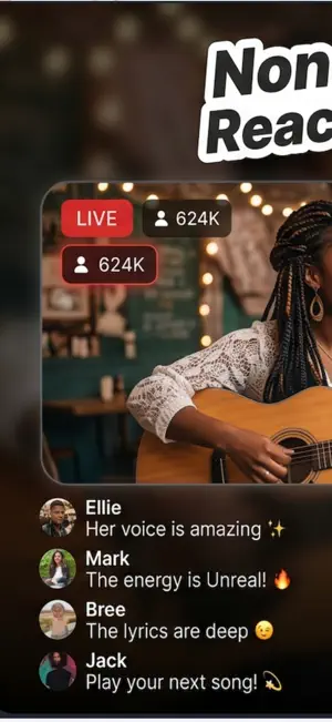 Fake Live Stream - Viral Face screenshot 3