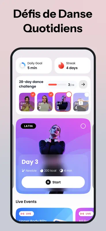 Dancebit 自宅トレーニングで痩せるフィットネス screenshot 7 of 9