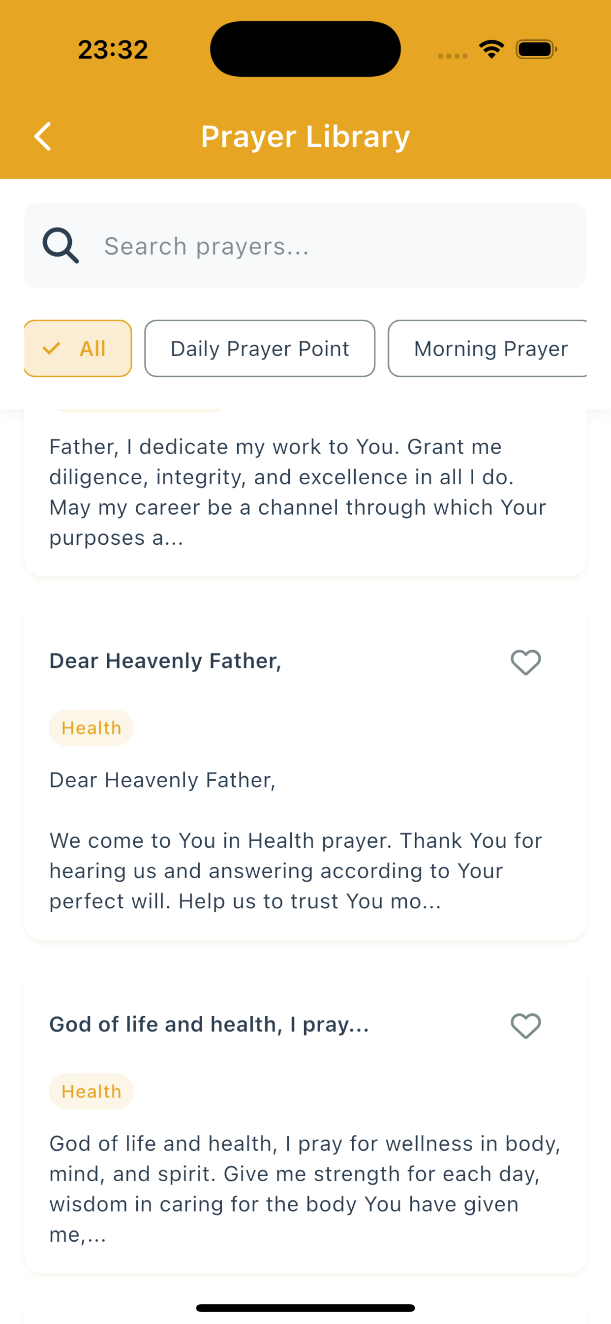 GNW Prayer