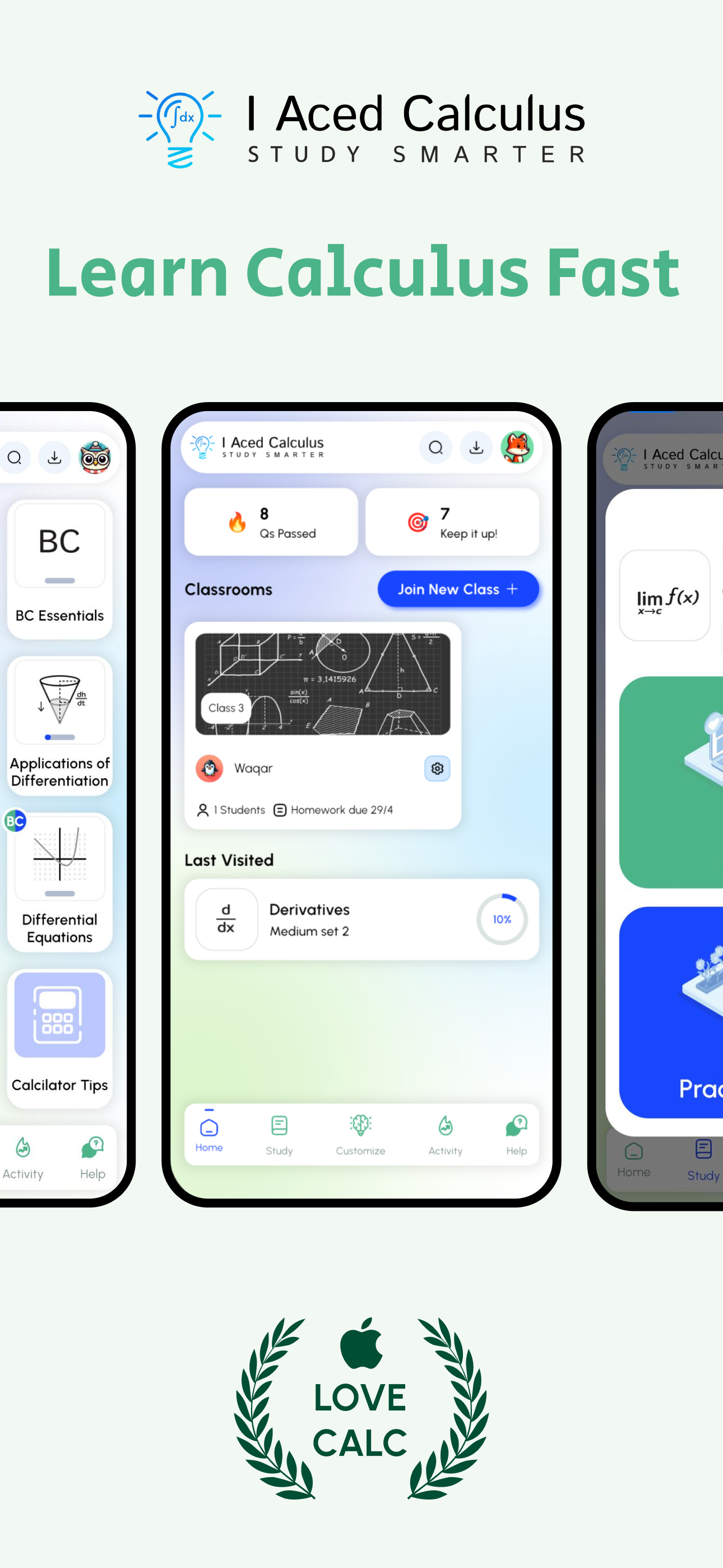 I Aced Calculus AP Prep