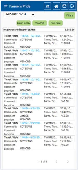Farmers Pride Cooperative screenshot 1