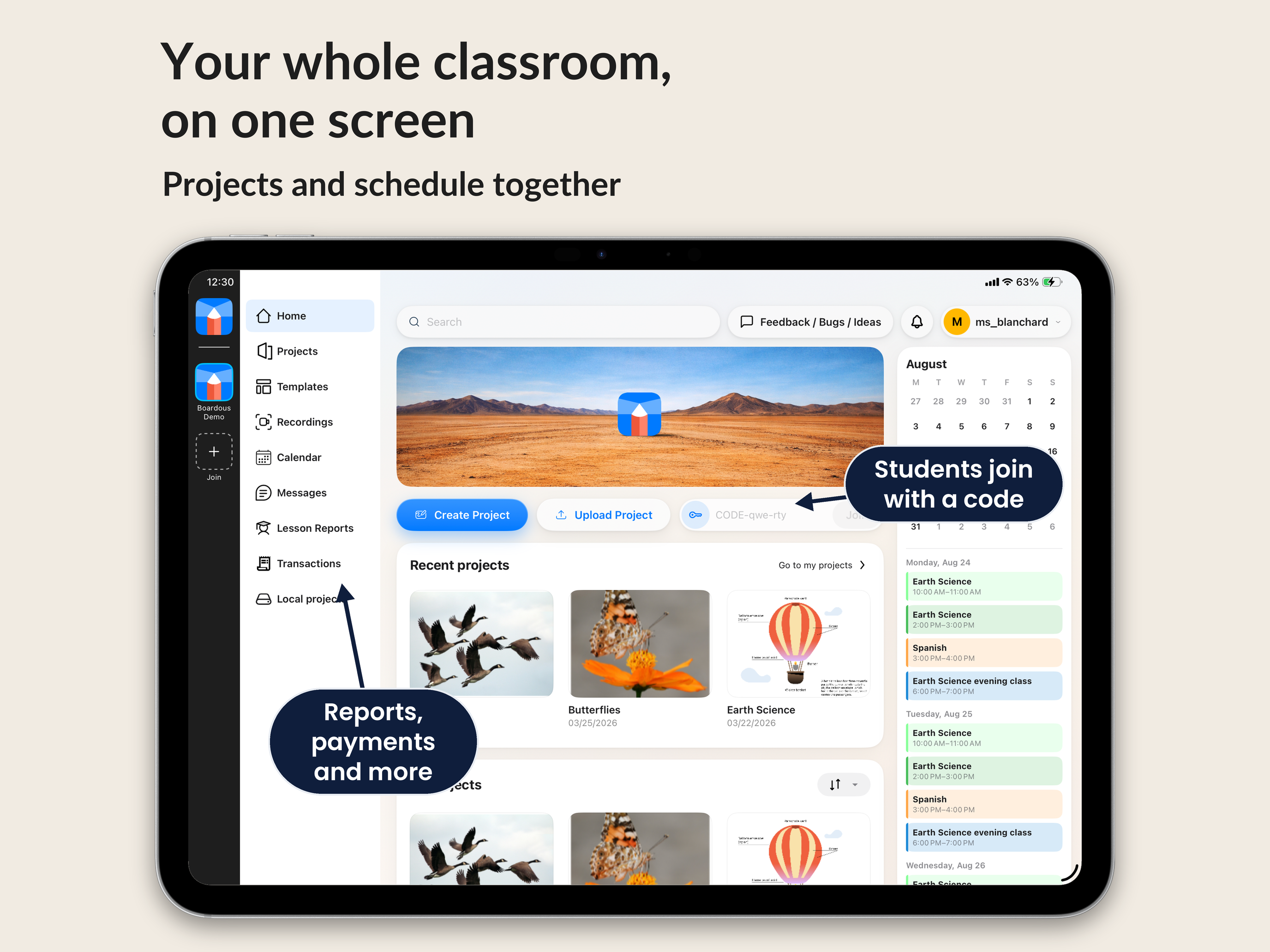 Boardous: Tutoring Whiteboard screenshot 14