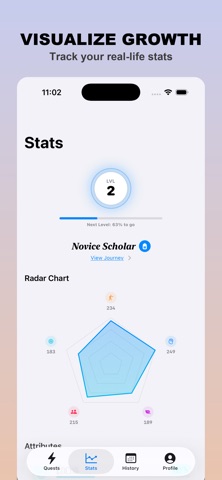 Orbit — RPG Habit Quest screenshot