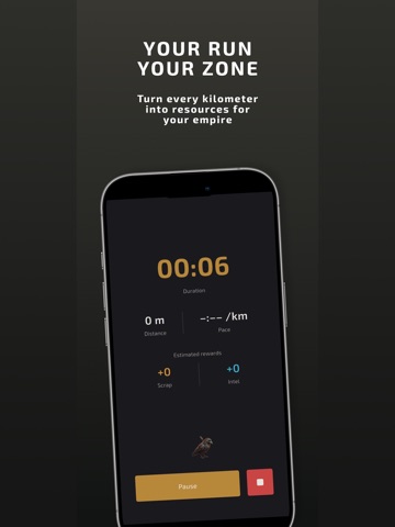 Zero Zone - GPS Game iPad screenshot