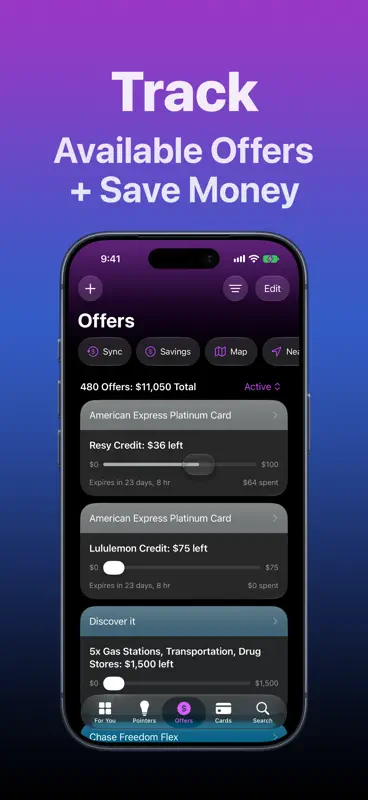 CardPointers for Credit Cards screenshot 6 of 10