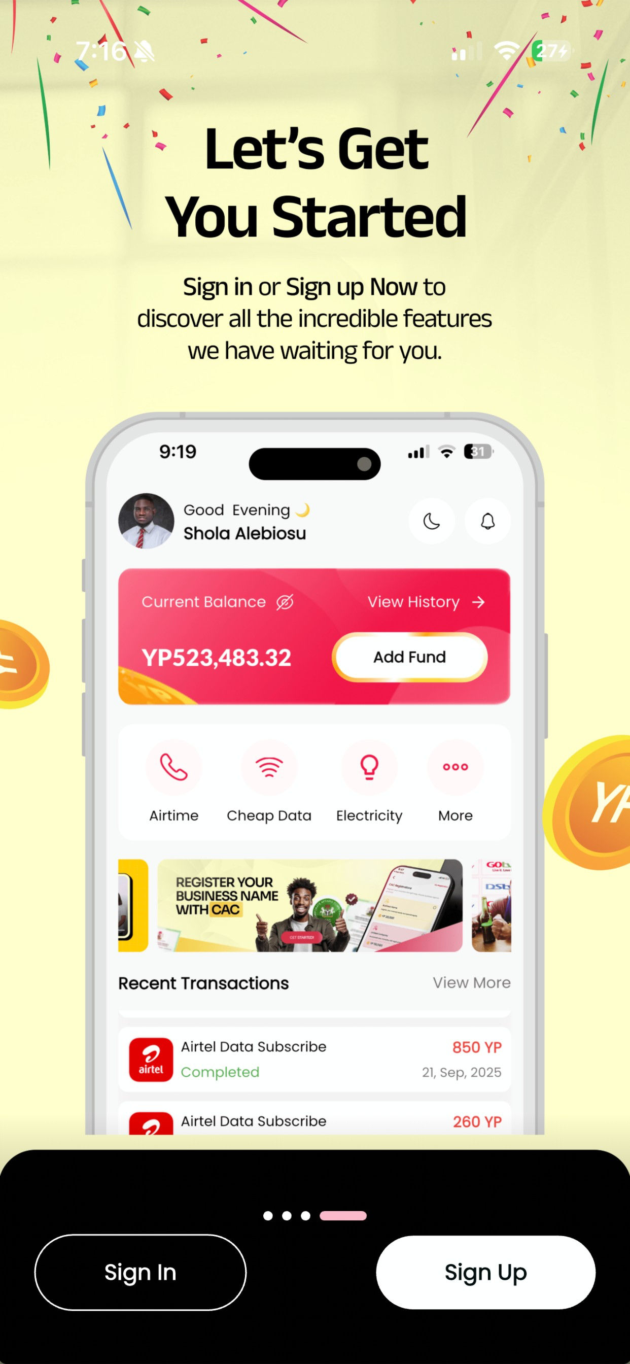 YangaPlug - Pay and Earn