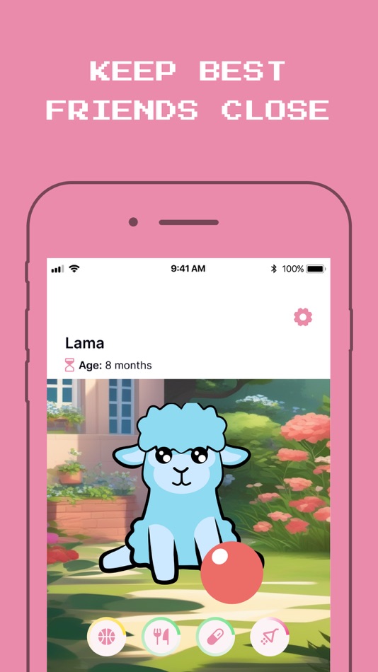 #5. Raise Virtual Pets: Widgets (iOS) By: LaVita Apps, TOO
