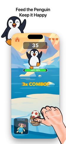 Feed The Penguin Game Screenshot 1 of 6