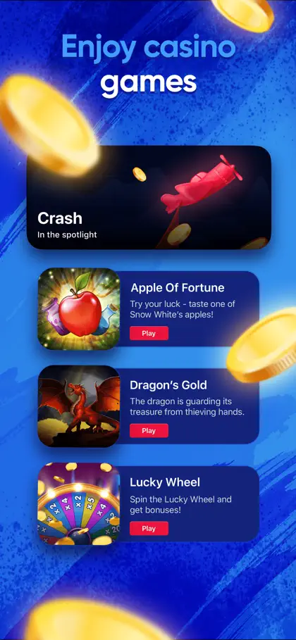 Screenshot 3 von 6 zu 1xBet ZM ― Betting & Casino
