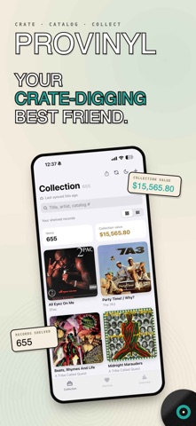 ProVinyl - Catalog Your Vinyl Screenshot 1 of 3
