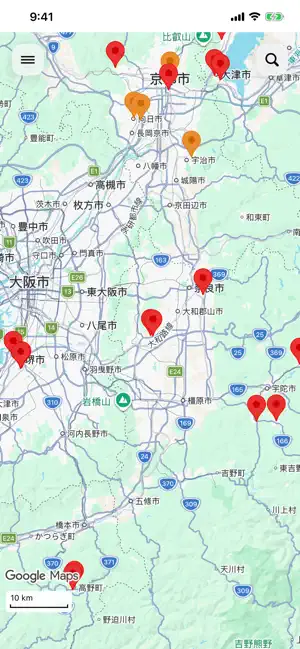 Rekimachi Card Map screenshot 1