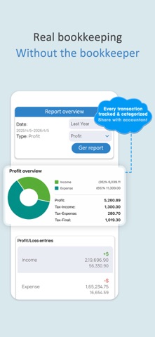 Zoombooks: Expense Tracker screenshot