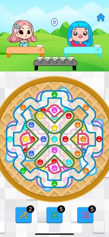 Triple Scoop: Ice Cream Puzzle iPhone screenshot