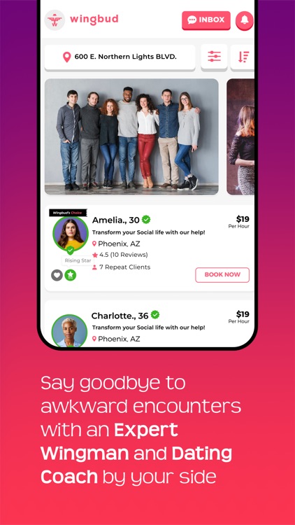 WingBud: Book a Wingman screenshot-5