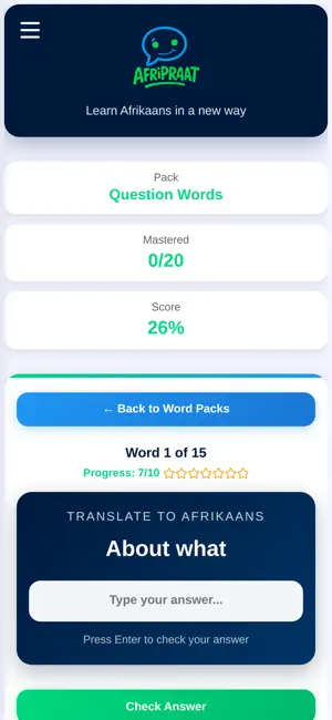 Afripraat screenshot 4