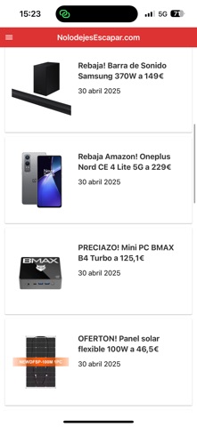No lo dejes escapar screenshot