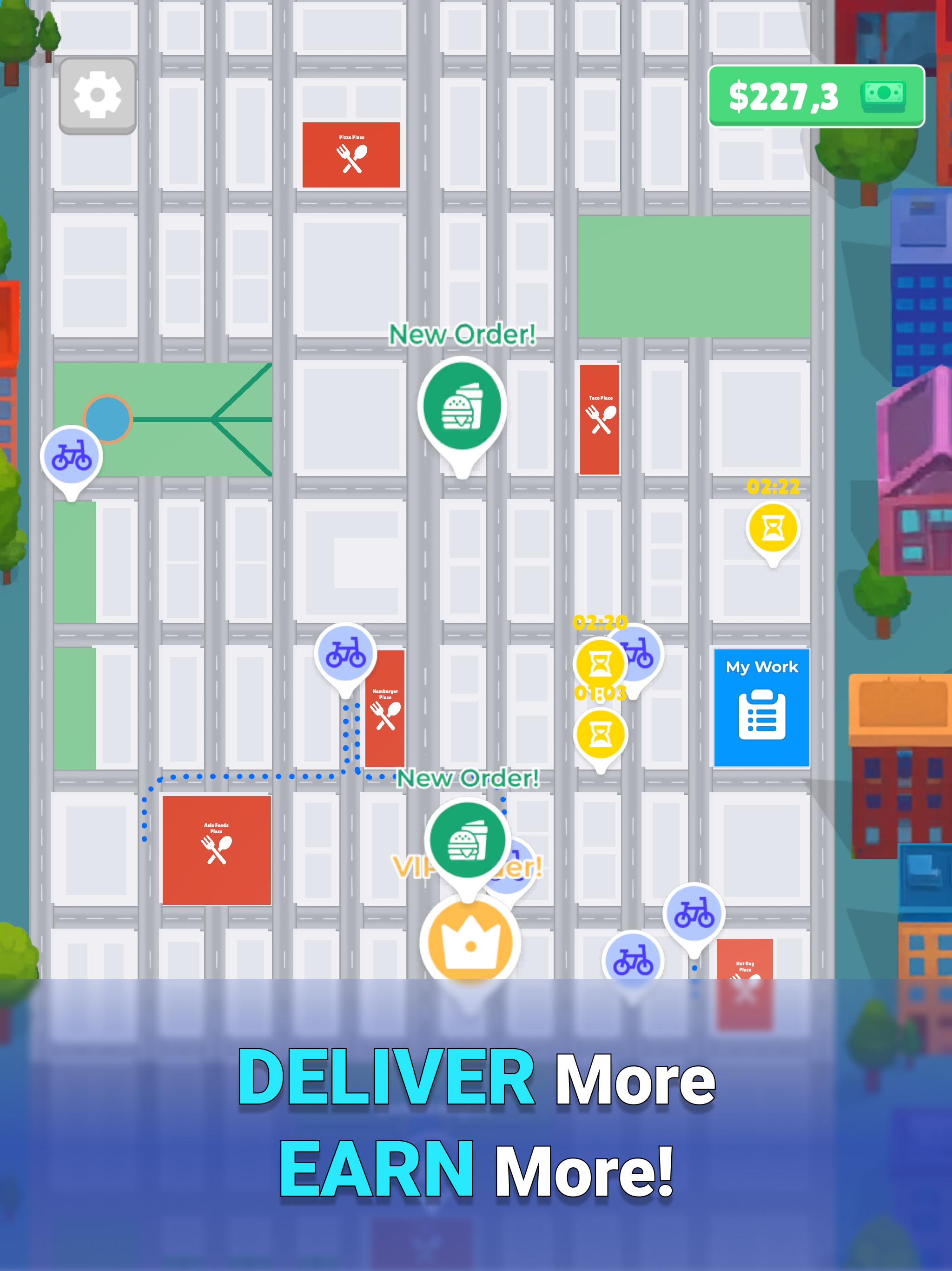 Delivery Food Tycoon screenshot 9