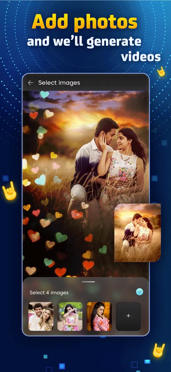 Screenshot #3 pour Photo Video Maker with song