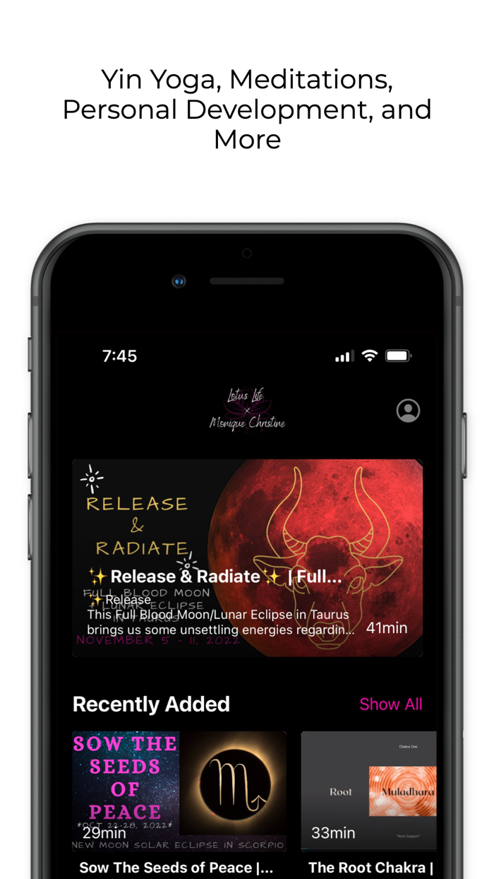 Lotus Life x Monique Christine