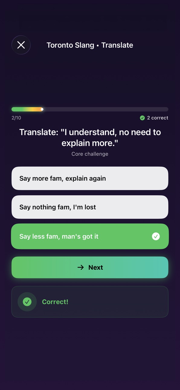 iPhone screenshot