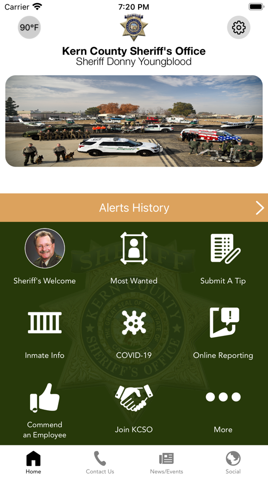 #1. Kern County Sheriff's Office (iOS) 由: Kern, County of - Sheriff