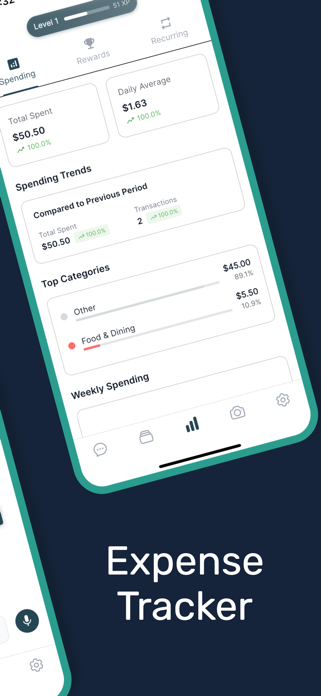 Expense Tracker - Cash Chat Screenshot 2 of 7