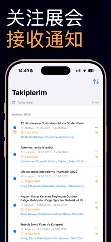 Turkiye Fuar Takvimi screenshot