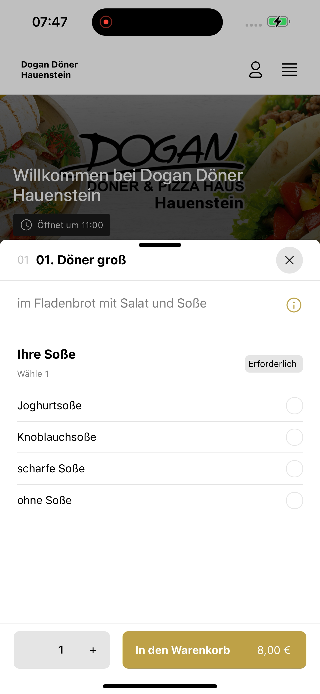Dogan Döner Hauenstein