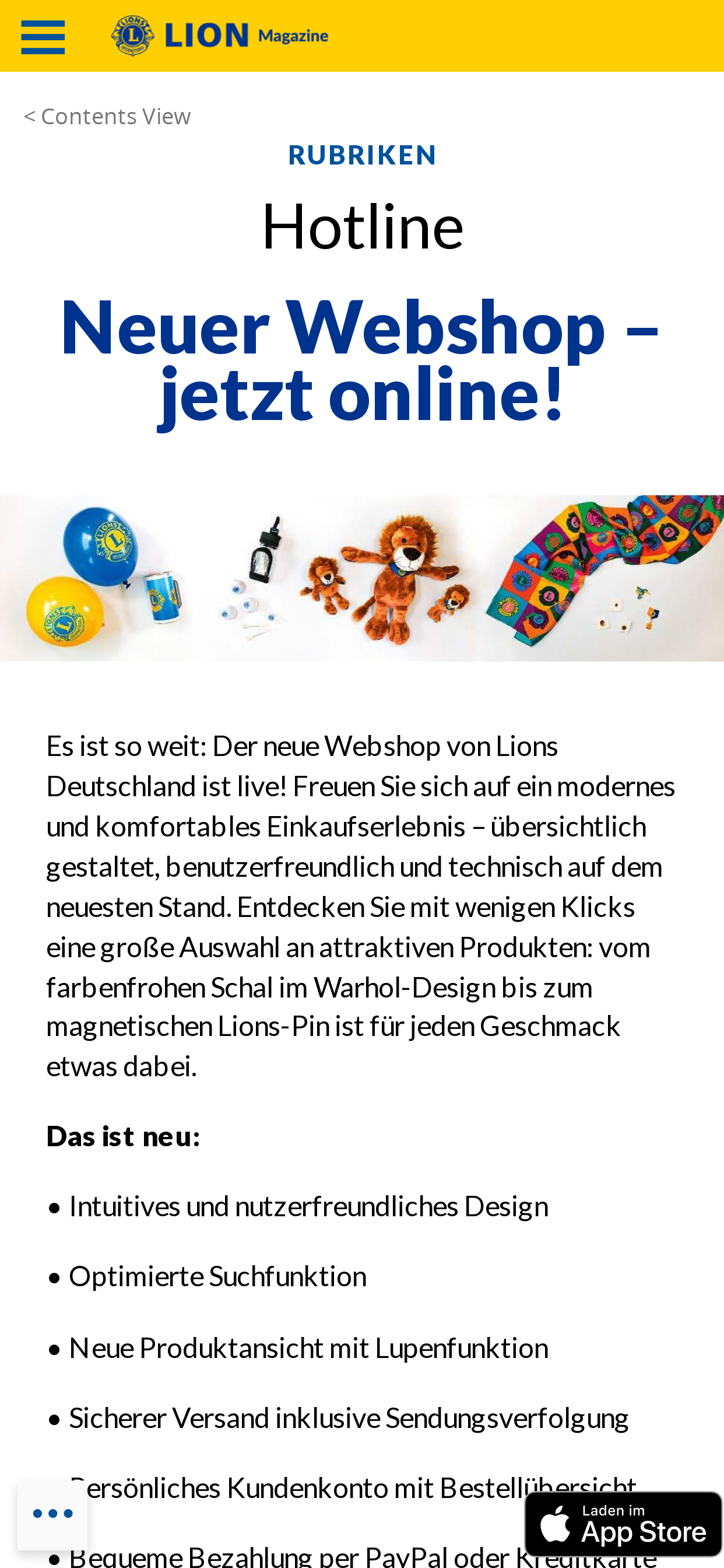 Das LION-Magazin Deutsche screenshot 8