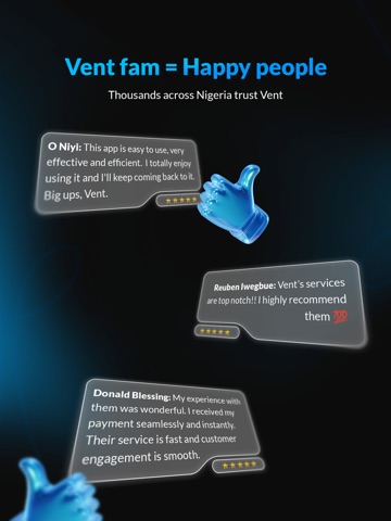 Vent: Crypto to Cash Wallet iPad screenshot
