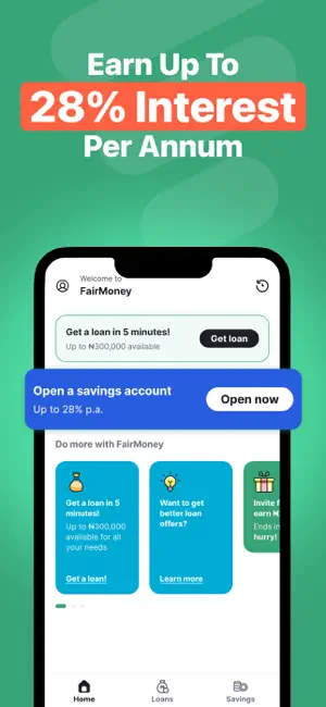 FairMoney: Save, Spend, Credit screenshot 4